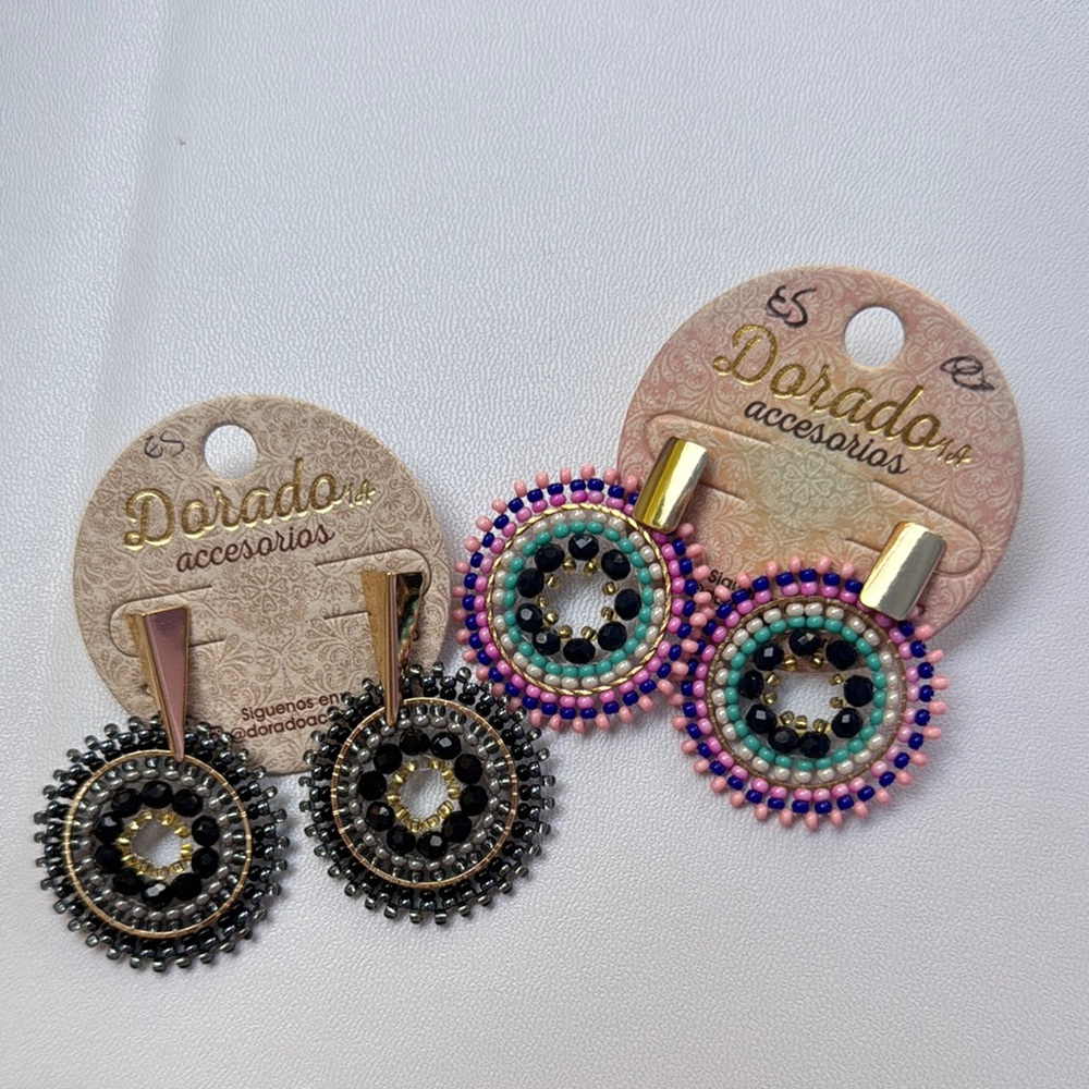 Dorado Accesorios Beaded Earrings Set